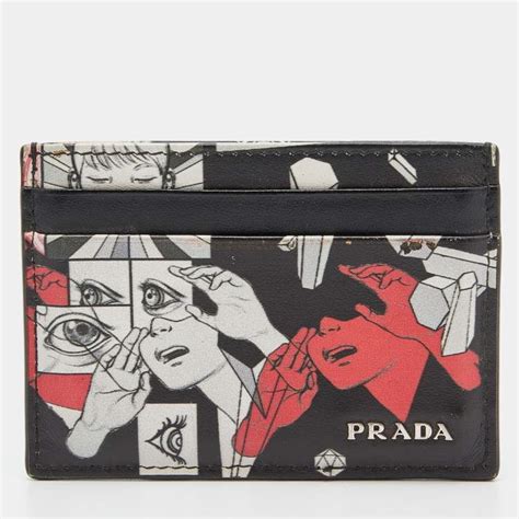 prada cartoon card holder|prada jumper card holder.